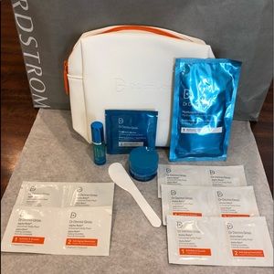 Dr. Dennis Gross Cosmetic Bag & Skin Care (New)